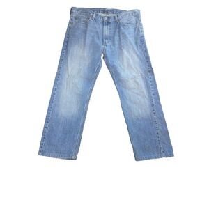 Levis 550 Relaxed Fit Jeans Mens 38x27 Blue Medium Wash Tapered Leg Denim Pants